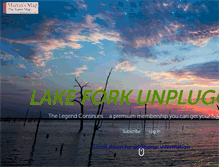 Tablet Screenshot of lakeforkmaps.com